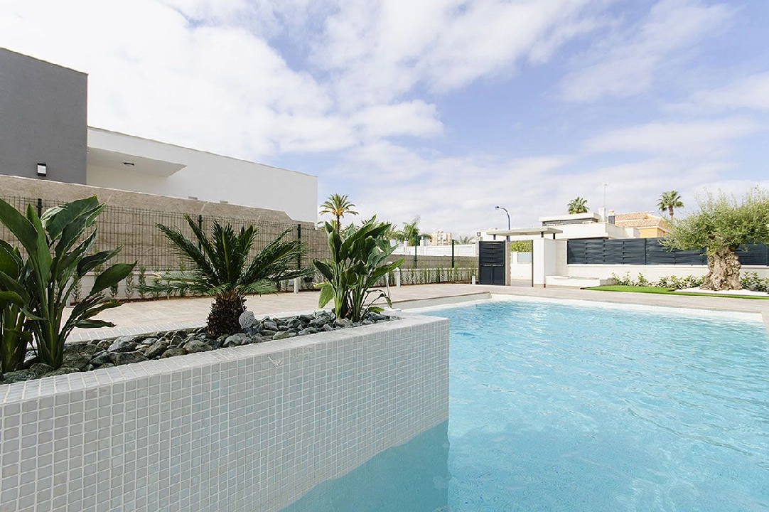 villa en Los Belones(Murcia) en vente, construit 207 m², estado nuevo, aire acondicionado, terrain 430 m², 4 chambre, 3 salle de bains, piscina, ref.: HA-LBN-110-E03-3