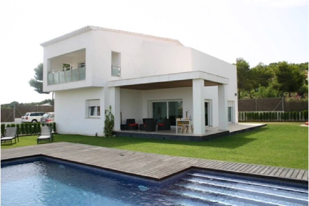 villa en Javea(Balcon) en vente, construit 265 m², terrain 1048 m², 6 chambre, 3 salle de bains, piscina, ref.: SV-2618-1