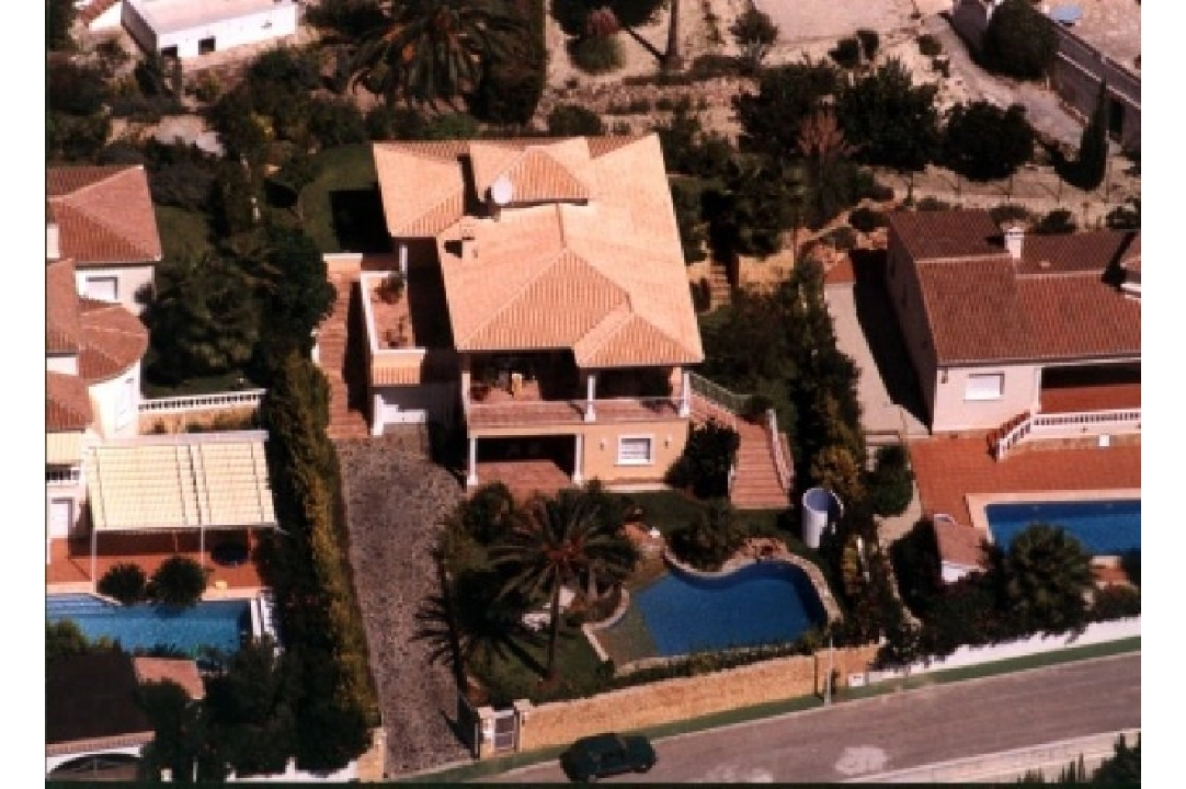 villa en Moraira(Club Moraira) en vente, construit 220 m², ano de construccion 2000, + calefaccion suelo, aire acondicionado, terrain 800 m², 4 chambre, 3 salle de bains, piscina, ref.: BI-MT.H-523-34