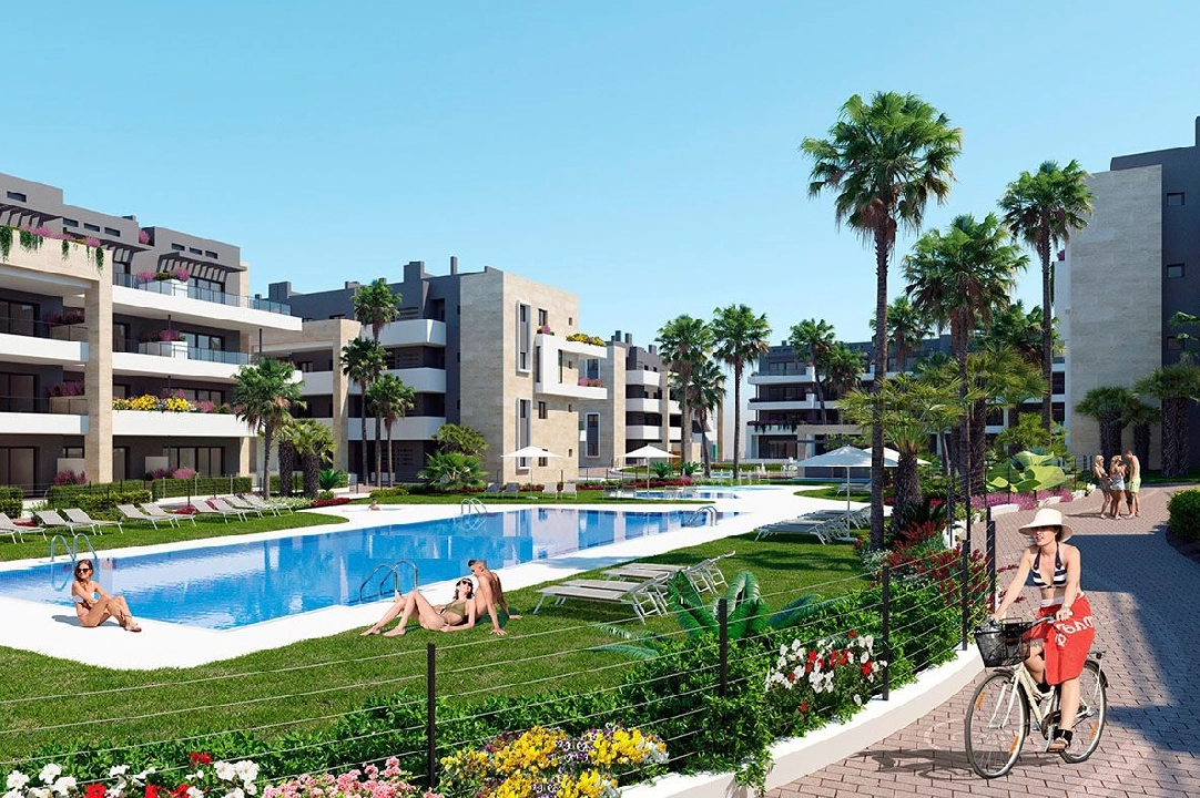 atico en Playa Flamenca en vente, construit 147 m², estado nuevo, aire acondicionado, 2 chambre, 2 salle de bains, piscina, ref.: HA-PFN-100-A02-3