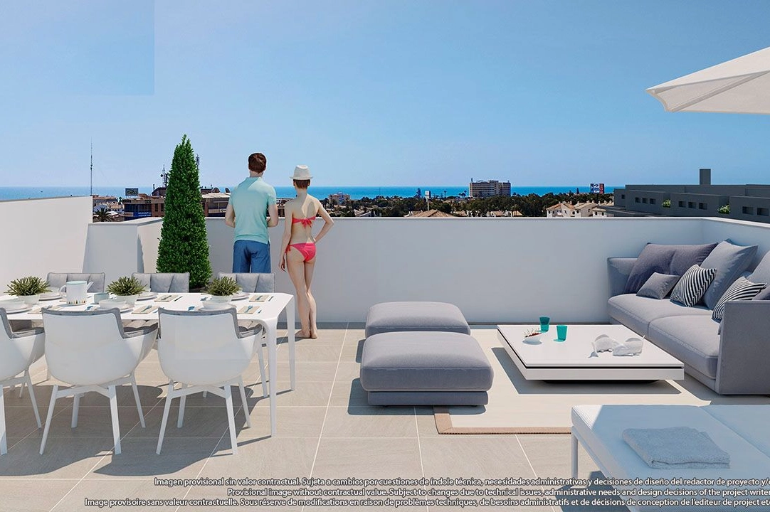 atico en Playa Flamenca en vente, construit 147 m², estado nuevo, aire acondicionado, 2 chambre, 2 salle de bains, piscina, ref.: HA-PFN-100-A02-7