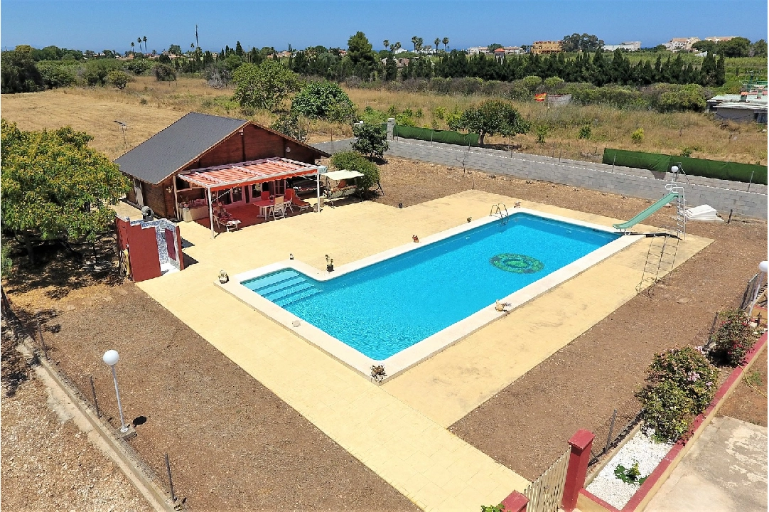 villa en Els Poblets en vente, construit 232 m², ano de construccion 1998, + KLIMA, aire acondicionado, terrain 11310 m², 4 chambre, 2 salle de bains, piscina, ref.: GC-3119-25