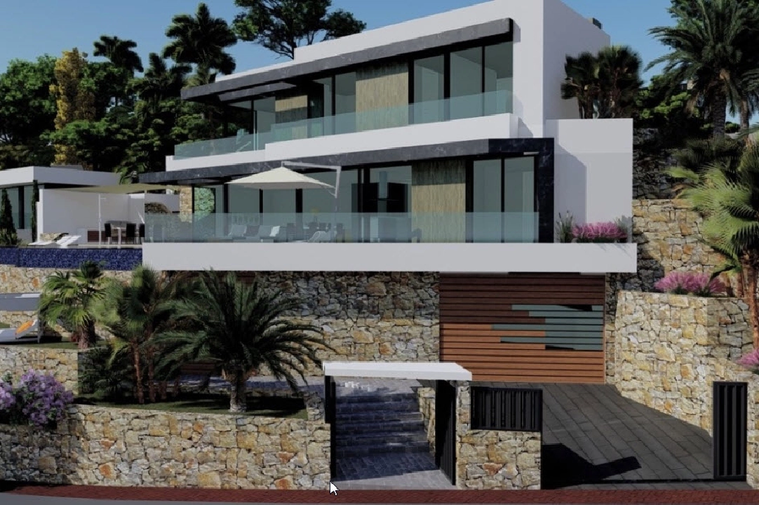 villa en Calpe(Maryvilla) en vente, construit 349 m², aire acondicionado, terrain 630 m², 4 chambre, 4 salle de bains, ref.: BP-3231CAL-6