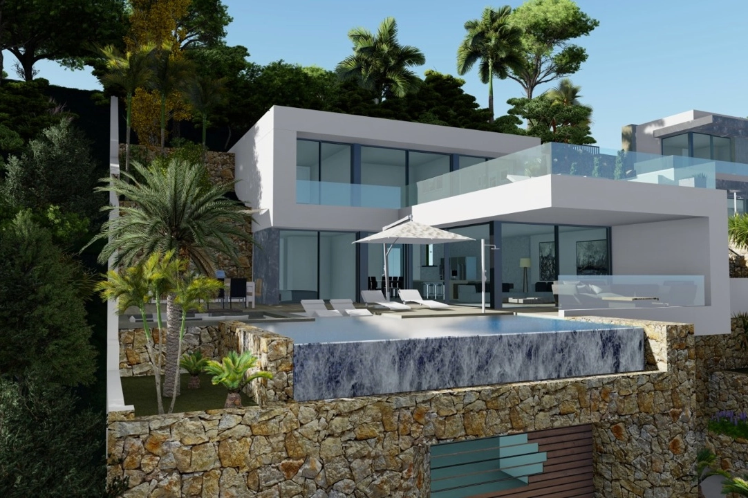 villa en Calpe(Maryvilla) en vente, construit 440 m², aire acondicionado, terrain 637 m², 4 chambre, 6 salle de bains, ref.: BP-3230CAL-11