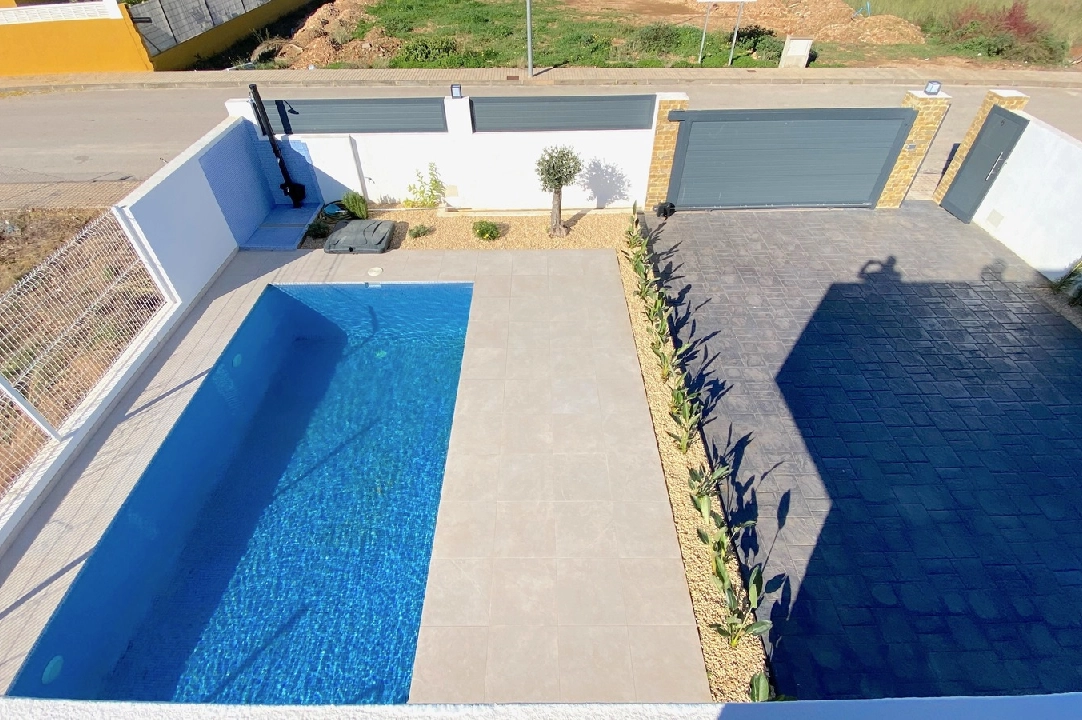 villa en El Vergel en vente, construit 149 m², ano de construccion 2020, estado nuevo, + calefaccion suelo, aire acondicionado, terrain 400 m², 3 chambre, 3 salle de bains, piscina, ref.: GC-2320-N-3