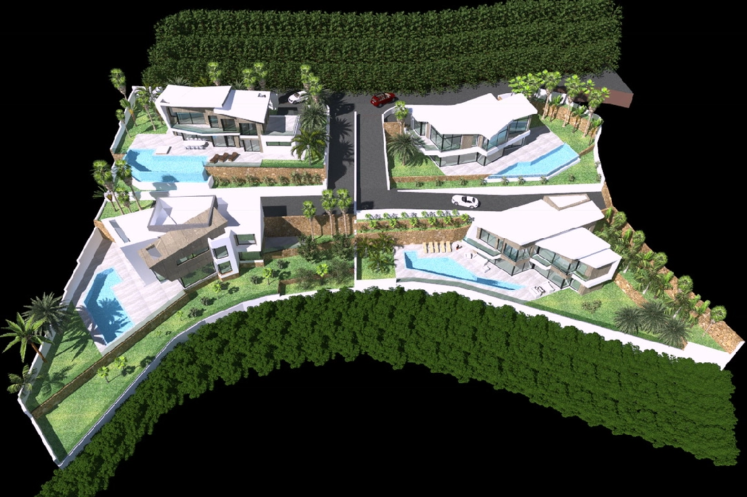villa en Calpe en vente, construit 237 m², aire acondicionado, terrain 836 m², 4 chambre, 4 salle de bains, ref.: BP-3294CAL-12