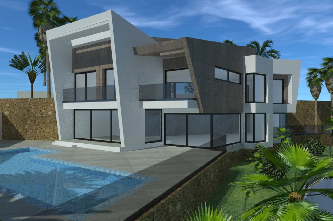 villa en Calpe en vente, construit 237 m², aire acondicionado, terrain 836 m², 4 chambre, 4 salle de bains, ref.: BP-3294CAL-18