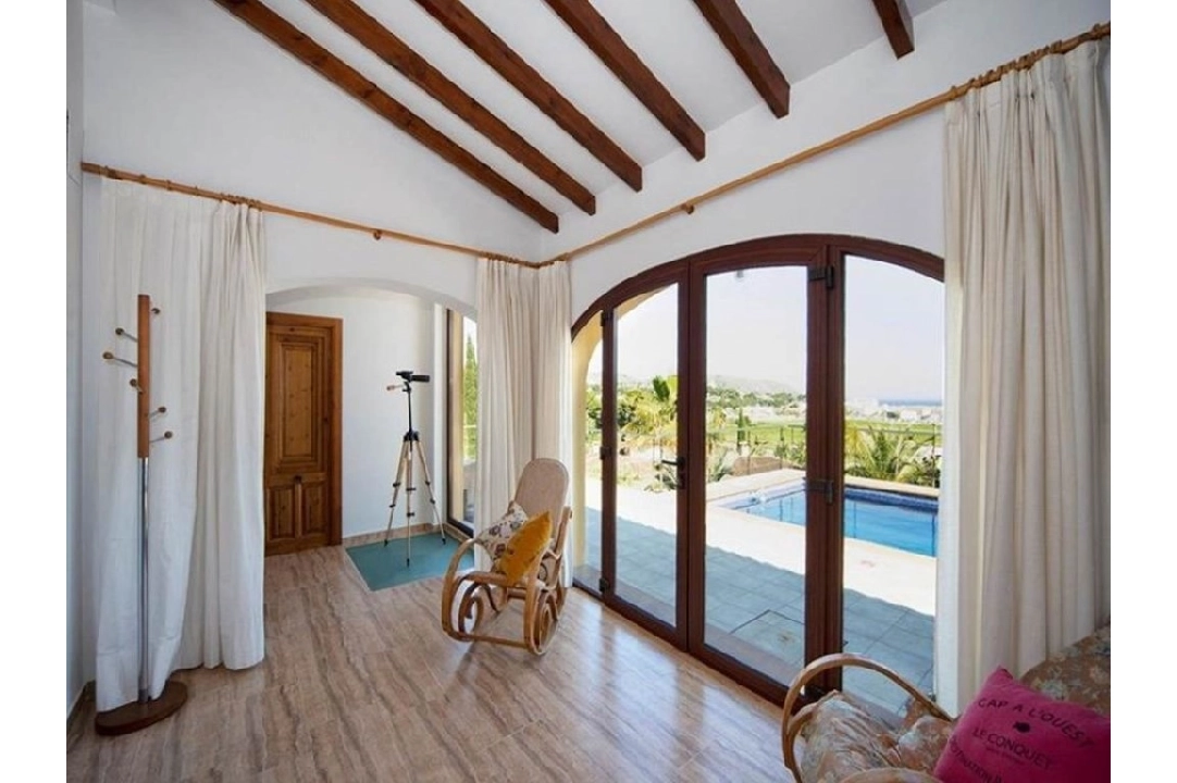 villa en Moraira(Sabatera) en vente, construit 368 m², aire acondicionado, terrain 1107 m², 7 chambre, 4 salle de bains, ref.: BP-6021MOR-19