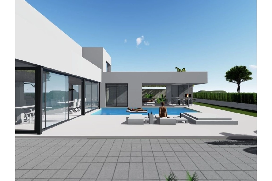 villa en Calpe(Canuta Baja) en vente, construit 369 m², aire acondicionado, terrain 1252 m², 4 chambre, 3 salle de bains, ref.: BP-6029CAL-2