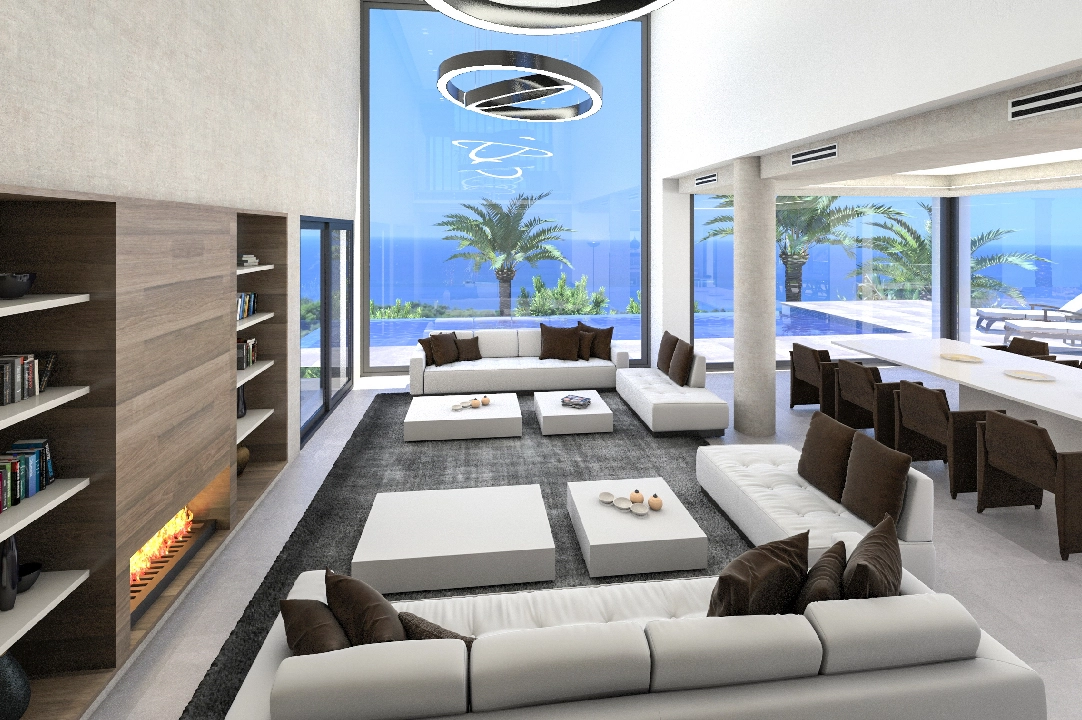 villa en Denia en vente, construit 510 m², aire acondicionado, terrain 3143 m², 6 chambre, 5 salle de bains, piscina, ref.: UM-UV-GARBI-4