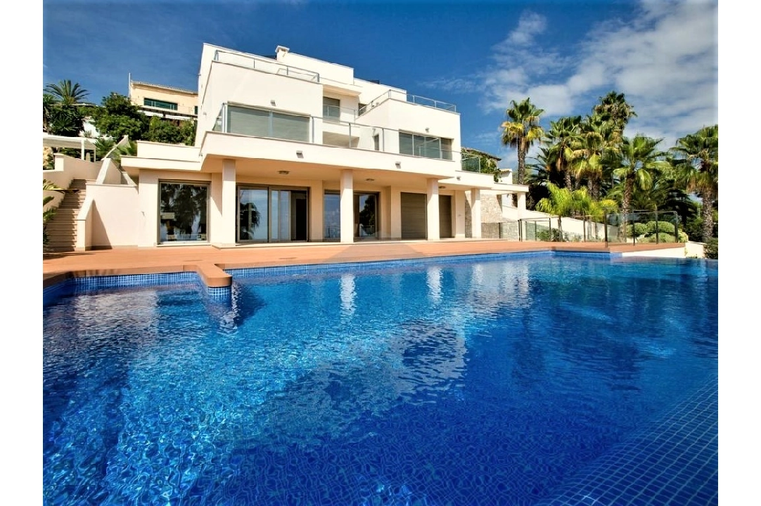 villa en Moraira(San Jaime) en vente, construit 559 m², aire acondicionado, terrain 1132 m², 4 chambre, 5 salle de bains, ref.: BP-6053MOR-1