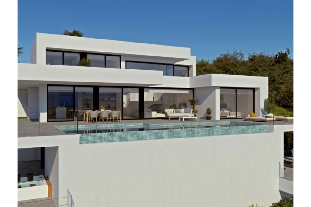 villa en Benitachell(Cumbre del Sol) en vente, construit 783 m², aire acondicionado, terrain 1087 m², 4 chambre, 4 salle de bains, ref.: BP-6232BELL-7