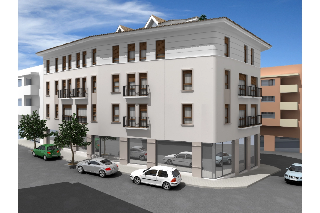 appartement en Moraira en vente, construit 103 m², + KLIMA, aire acondicionado, 3 chambre, 1 salle de bains, piscina, ref.: UH-UHM1917-D-9