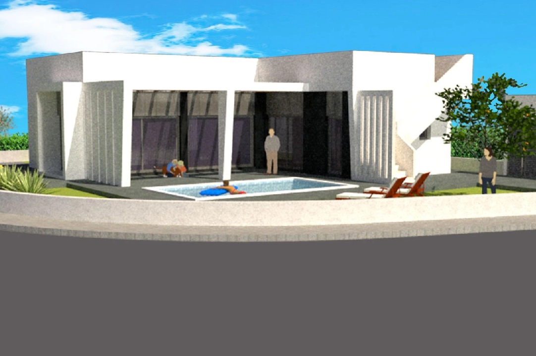 villa en Polop(Lomas del Sol) en vente, terrain 480 m², 3 chambre, 2 salle de bains, ref.: BP-3436POL-4