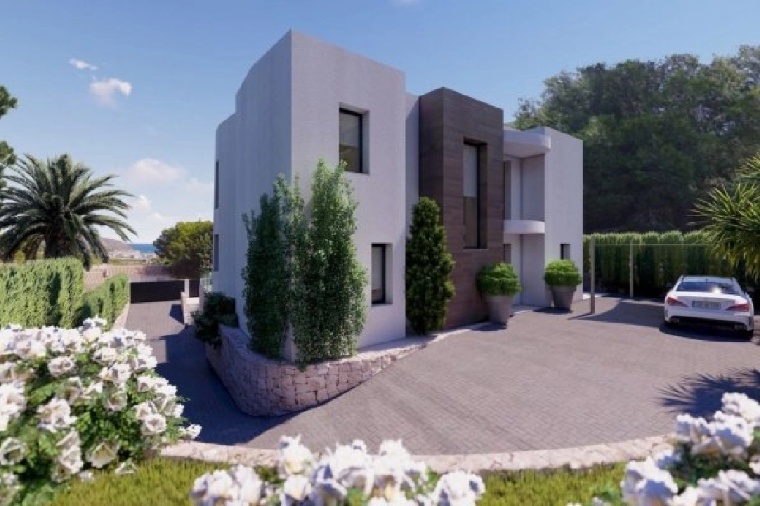 villa en Moraira en vente, construit 265 m², terrain 802 m², 4 salle de bains, ref.: BS-3974742-3