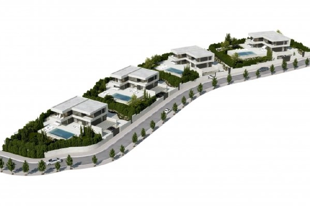 villa en Finestrat en vente, construit 324 m², aire acondicionado, terrain 1100 m², 4 chambre, 5 salle de bains, piscina, ref.: BS-3974717-3