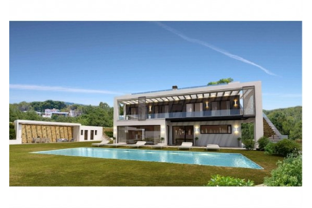 villa en Benissa en vente, construit 350 m², aire acondicionado, terrain 1272 m², 4 chambre, 4 salle de bains, piscina, ref.: BS-3974718-3