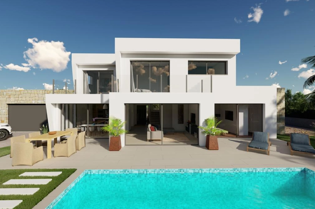villa en Calpe en vente, construit 242 m², terrain 887 m², 4 chambre, 3 salle de bains, piscina, ref.: COB-2875-1
