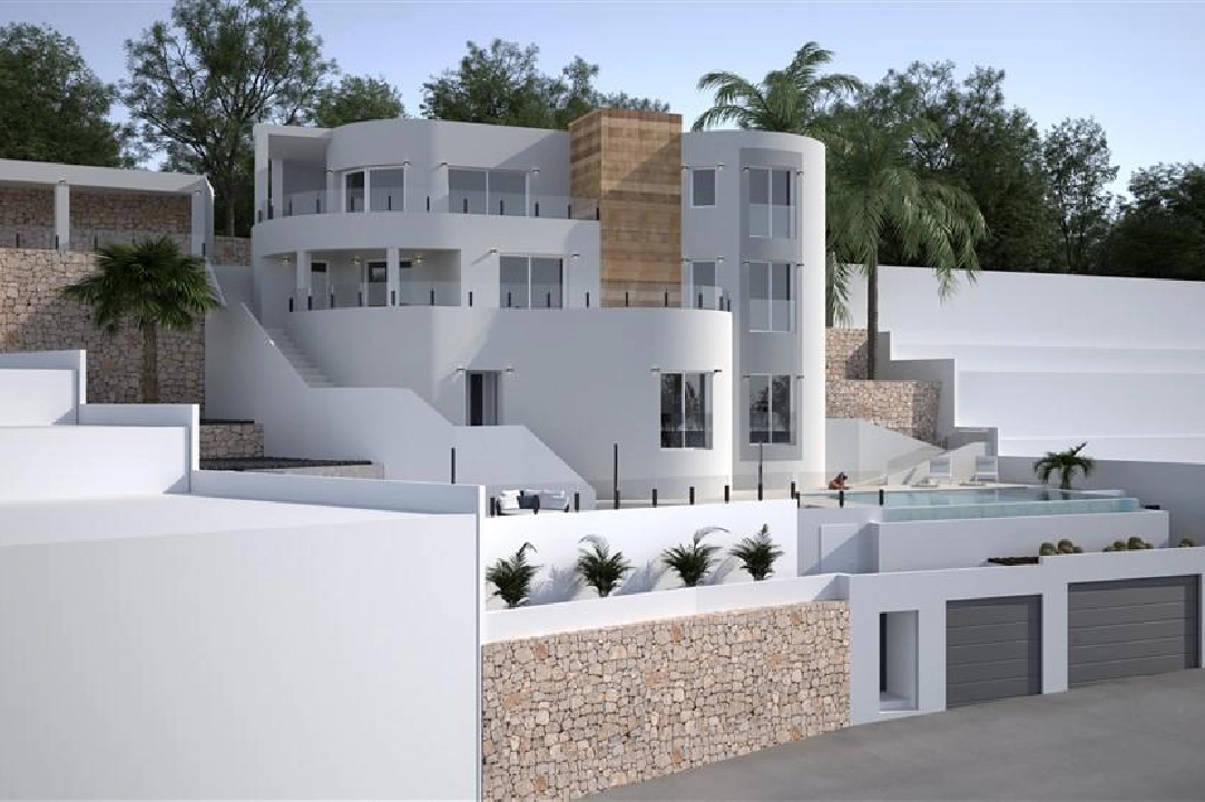 villa en Benissa en vente, terrain 628 m², 4 chambre, 5 salle de bains, piscina, ref.: COB-3103-1