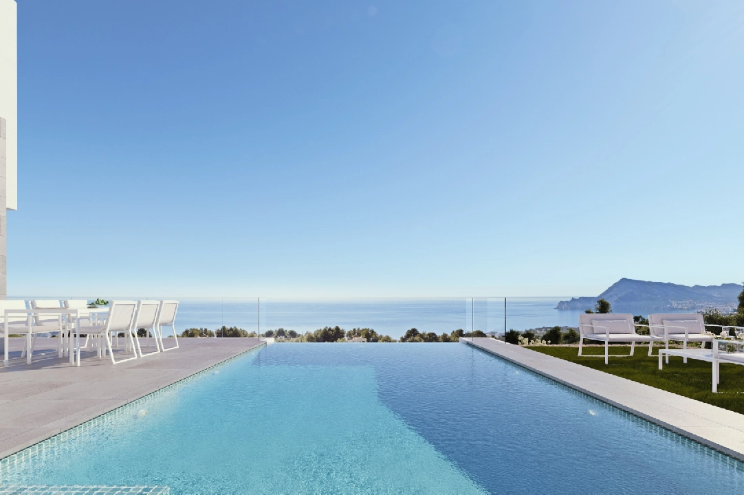 villa en Altea(Azure Altea Homes II) en vente, terrain 957 m², piscina, ref.: VA-HB221-1