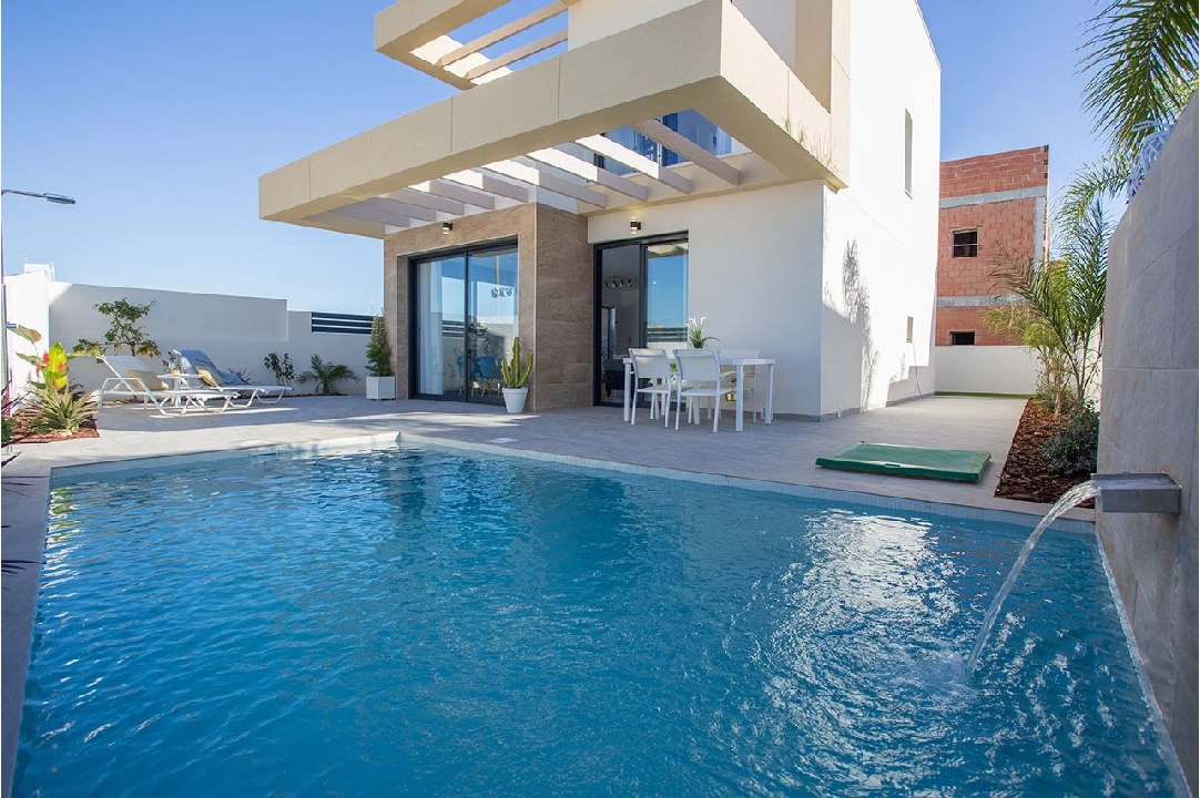 villa en Los Montesinos en vente, construit 130 m², estado nuevo, terrain 170 m², 3 chambre, 2 salle de bains, ref.: HA-MSN-130-E02-16