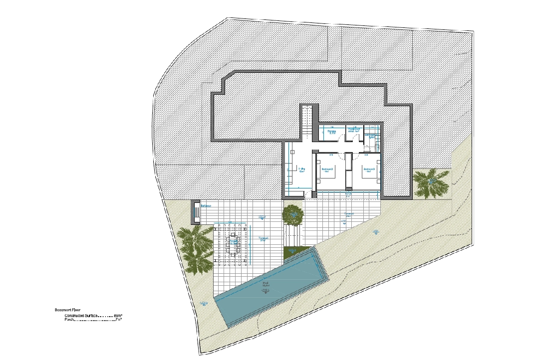 villa en Benitachell(Cumbre del Sol) en vente, construit 282 m², ano de construccion 2022, aire acondicionado, terrain 891 m², 4 chambre, 3 salle de bains, piscina, ref.: BI-BX.H-182-8