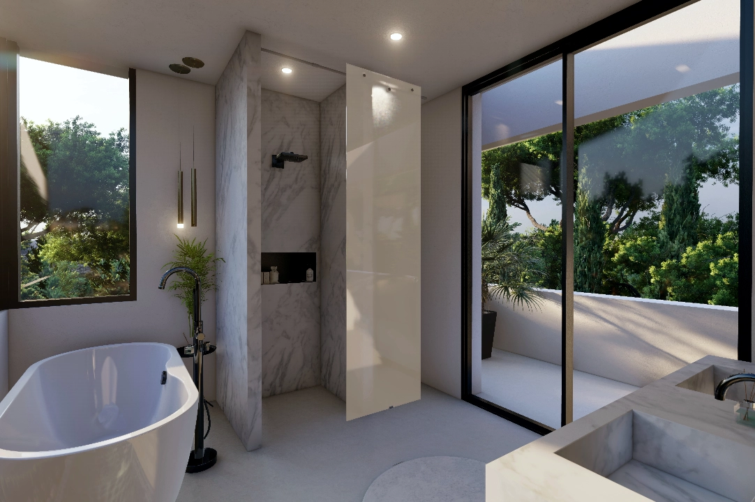 villa en Benissa en vente, construit 286 m², ano de construccion 2022, aire acondicionado, terrain 1 m², 4 chambre, 4 salle de bains, piscina, ref.: PR-PPS3038-3