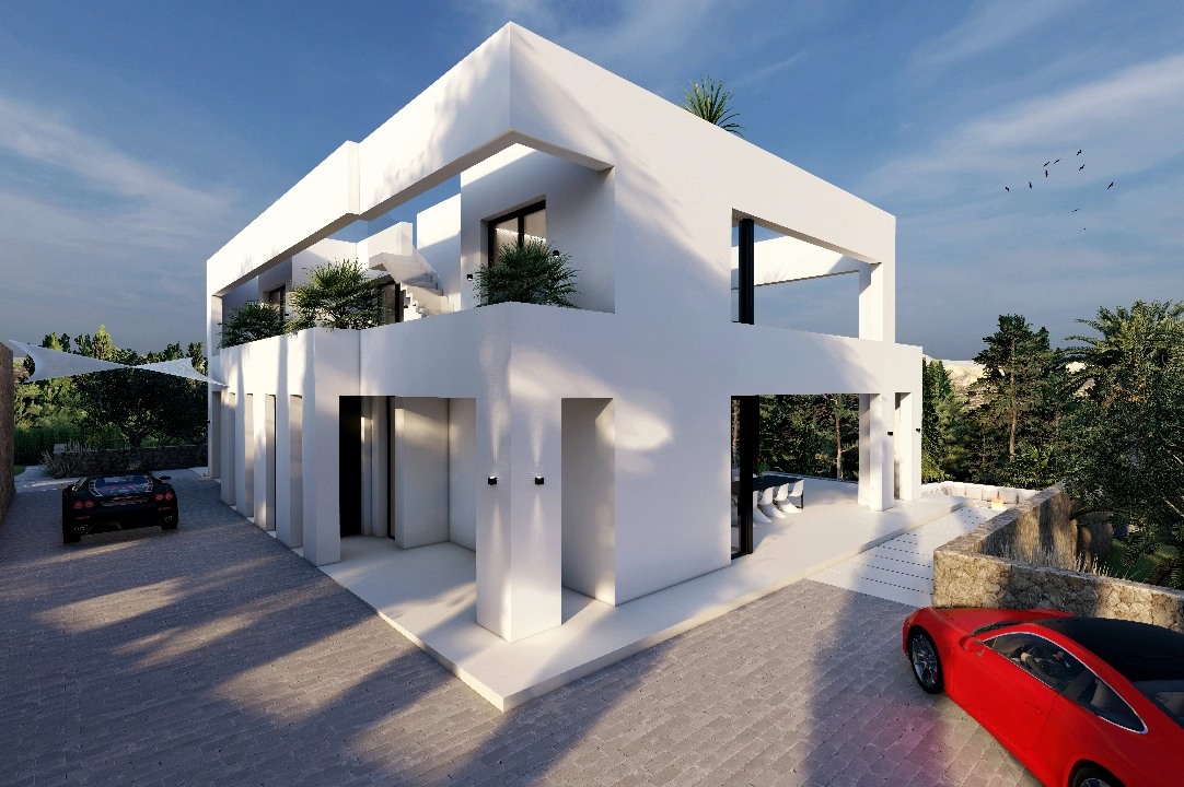 villa en Benissa en vente, construit 286 m², ano de construccion 2022, aire acondicionado, terrain 1 m², 4 chambre, 4 salle de bains, piscina, ref.: PR-PPS3038-8