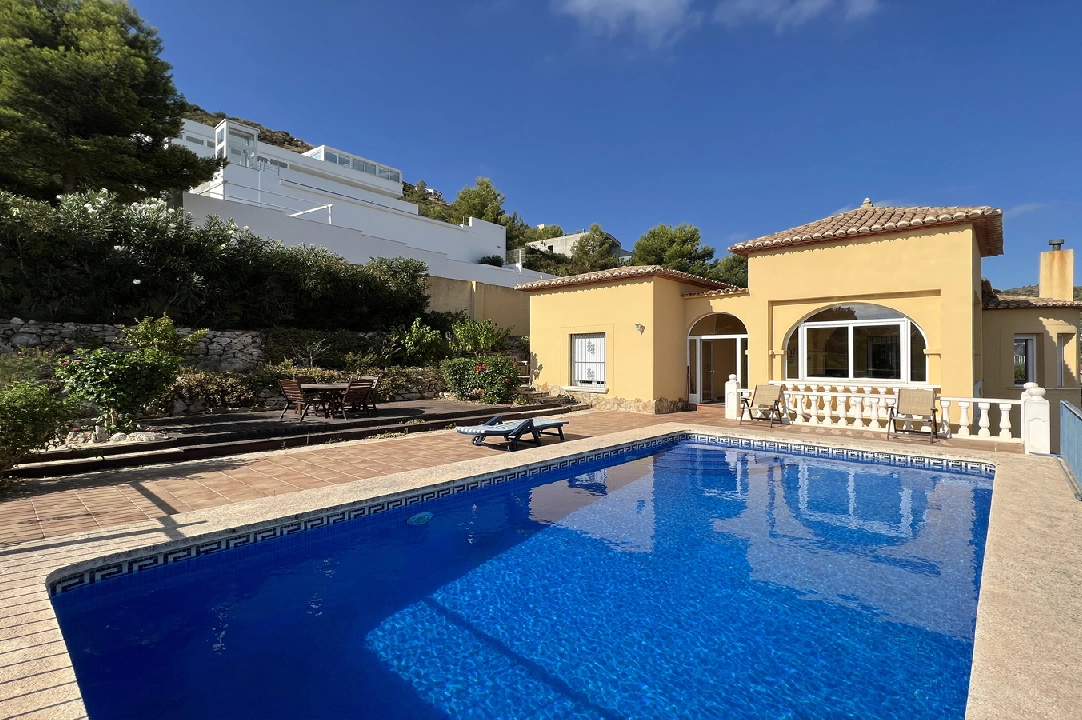villa en Pedreguer(Monte Solana) en vente, construit 239 m², ano de construccion 2005, + KLIMA, aire acondicionado, terrain 873 m², 3 chambre, 3 salle de bains, piscina, ref.: SB-2222-23