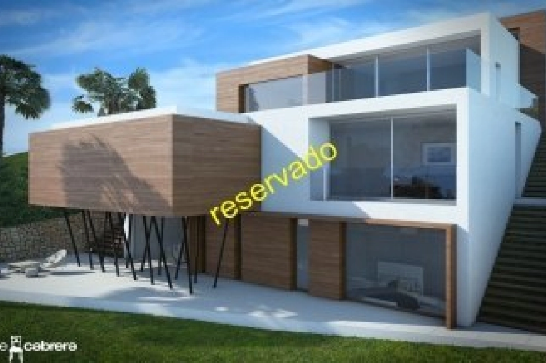 villa en Denia en vente, construit 130 m², ano de construccion 2021, + calefaccion central, aire acondicionado, terrain 800 m², 3 chambre, 2 salle de bains, piscina, ref.: NL-NLD1273-3