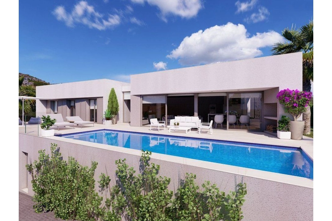 villa en Benissa(Fustera) en vente, construit 285 m², aire acondicionado, terrain 828 m², 4 chambre, 3 salle de bains, ref.: BP-3556BEN-1