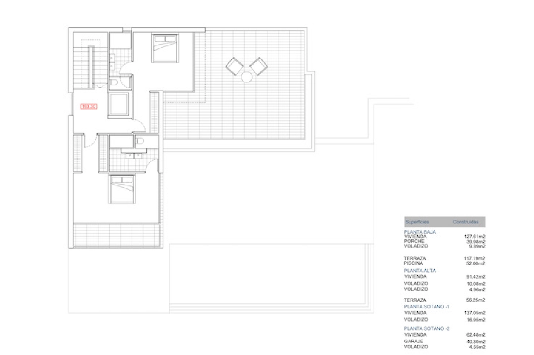 villa en Benissa en vente, construit 548 m², aire acondicionado, terrain 964 m², 4 chambre, 4 salle de bains, piscina, ref.: CA-H-1545-AMB-4