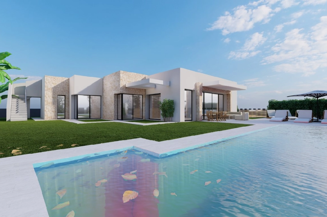 villa en Benissa(La Fustera) en vente, construit 185 m², aire acondicionado, terrain 1001 m², 4 chambre, 3 salle de bains, ref.: BP-6362BEN-1