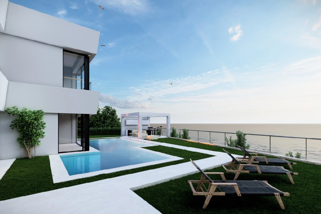 villa en Moraira(Benimeit) en vente, construit 430 m², aire acondicionado, terrain 969 m², 4 chambre, 3 salle de bains, ref.: BP-6367MOR-4
