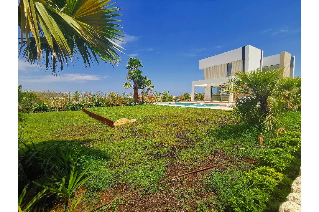 villa en Javea en vente, construit 400 m², ano de construccion 2022, + calefaccion suelo, aire acondicionado, terrain 1000 m², 4 chambre, 5 salle de bains, piscina, ref.: O-RA-001-1