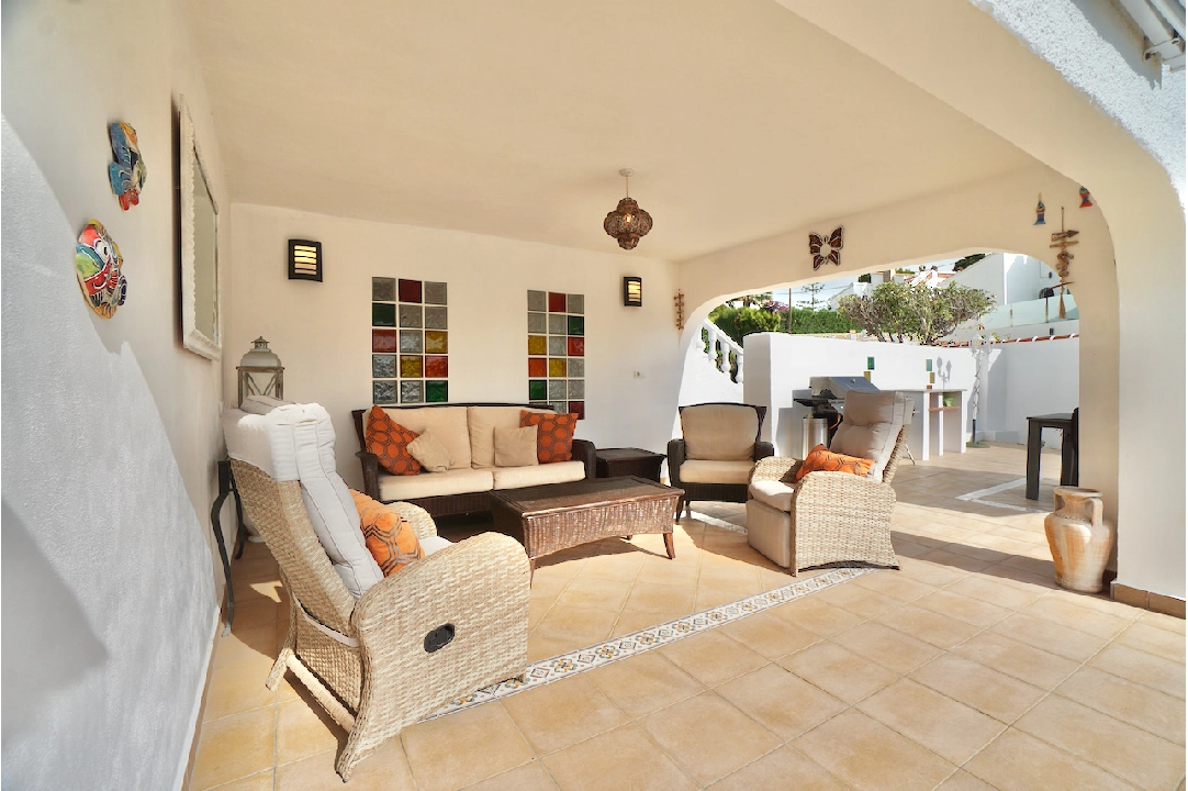 villa en Moraira en vente, construit 192 m², aire acondicionado, terrain 657 m², 4 chambre, 2 salle de bains, piscina, ref.: CA-H-1554-AMBE-6