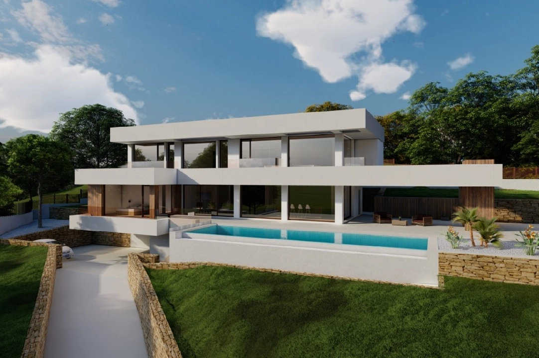 villa en Altea(La Vella) en vente, construit 525 m², aire acondicionado, terrain 1420 m², 4 chambre, 4 salle de bains, ref.: BP-6377ALT-1