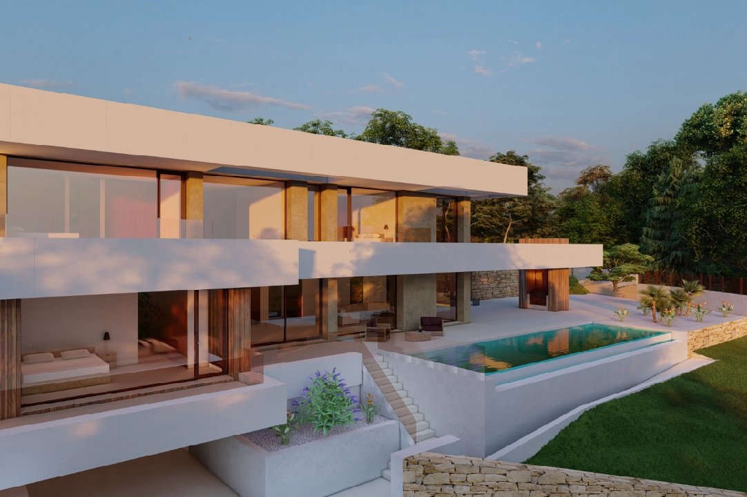 villa en Altea(La Vella) en vente, construit 525 m², aire acondicionado, terrain 1420 m², 4 chambre, 4 salle de bains, ref.: BP-6377ALT-2