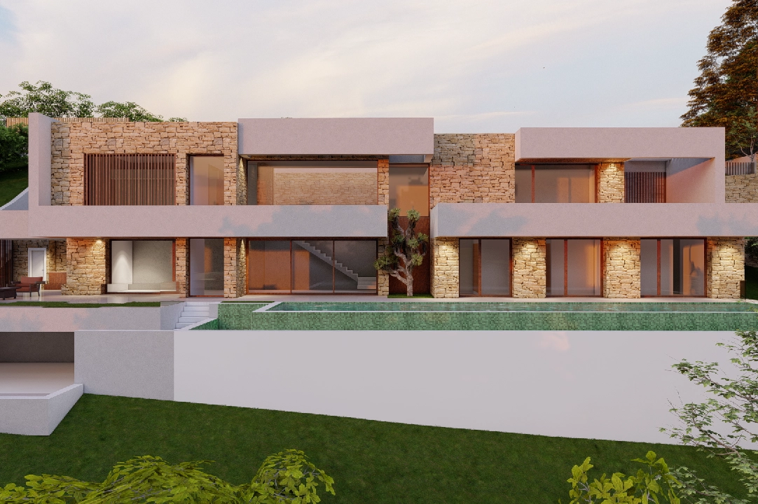 villa en Altea(La Vella) en vente, construit 470 m², aire acondicionado, terrain 1143 m², 4 chambre, 4 salle de bains, ref.: BP-6378ALT-1
