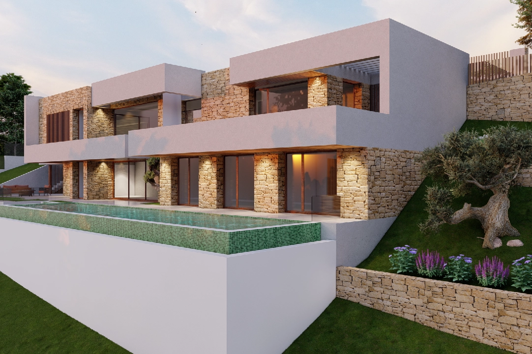 villa en Altea(La Vella) en vente, construit 470 m², aire acondicionado, terrain 1143 m², 4 chambre, 4 salle de bains, ref.: BP-6378ALT-4