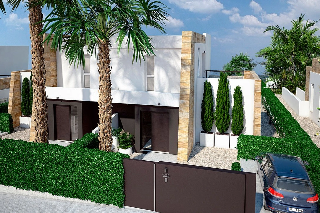 casa duplex en Algorfa en vente, construit 167 m², estado nuevo, aire acondicionado, terrain 210 m², 3 chambre, 2 salle de bains, piscina, ref.: HA-ARN-112-D01-2