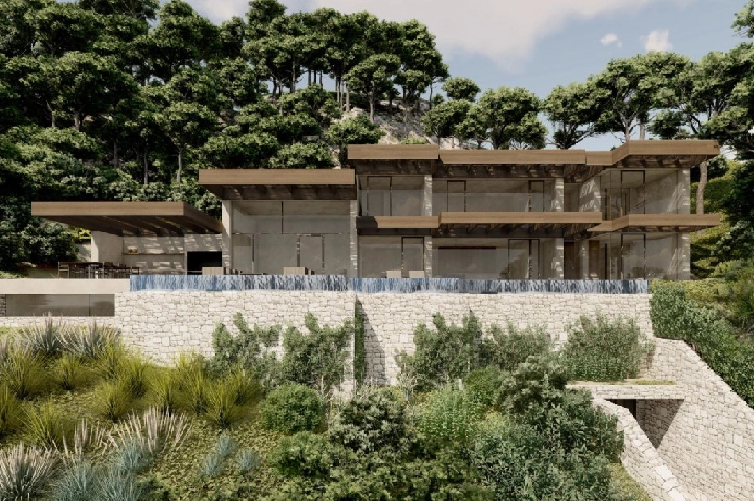 villa en Benissa(Raco de Galeno) en vente, construit 500 m², aire acondicionado, terrain 1566 m², 6 chambre, 6 salle de bains, ref.: BP-6390BEN-3