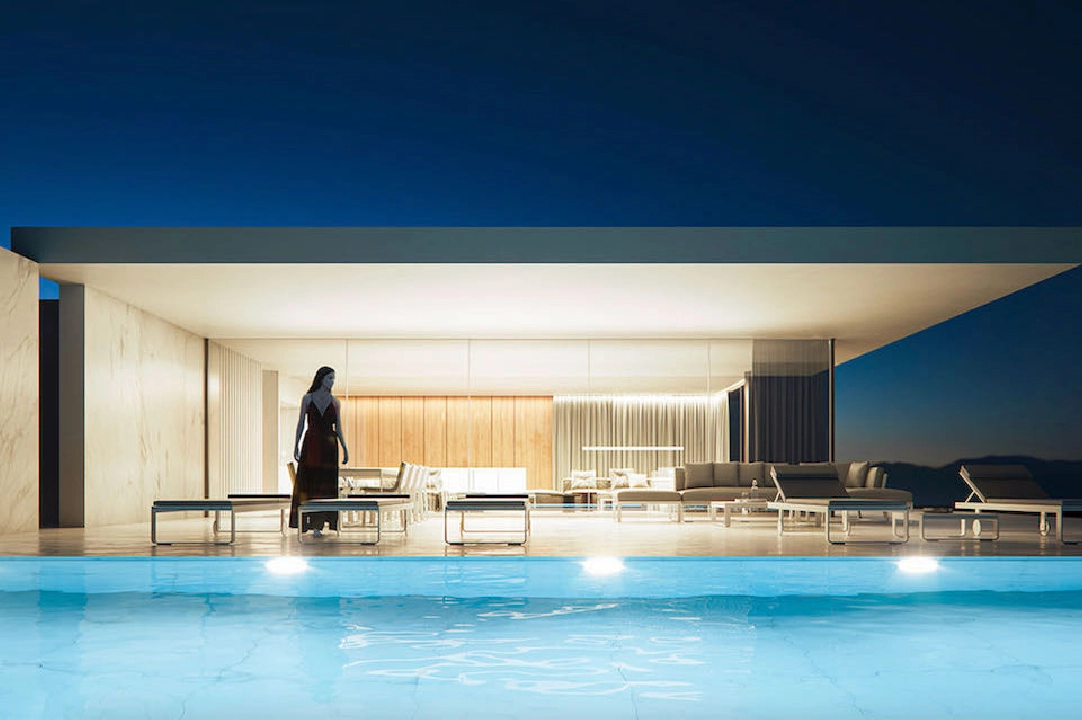 villa en Moraira en vente, construit 580 m², aire acondicionado, terrain 1864 m², 5 chambre, 5 salle de bains, piscina, ref.: CA-H-1566-AMB-11