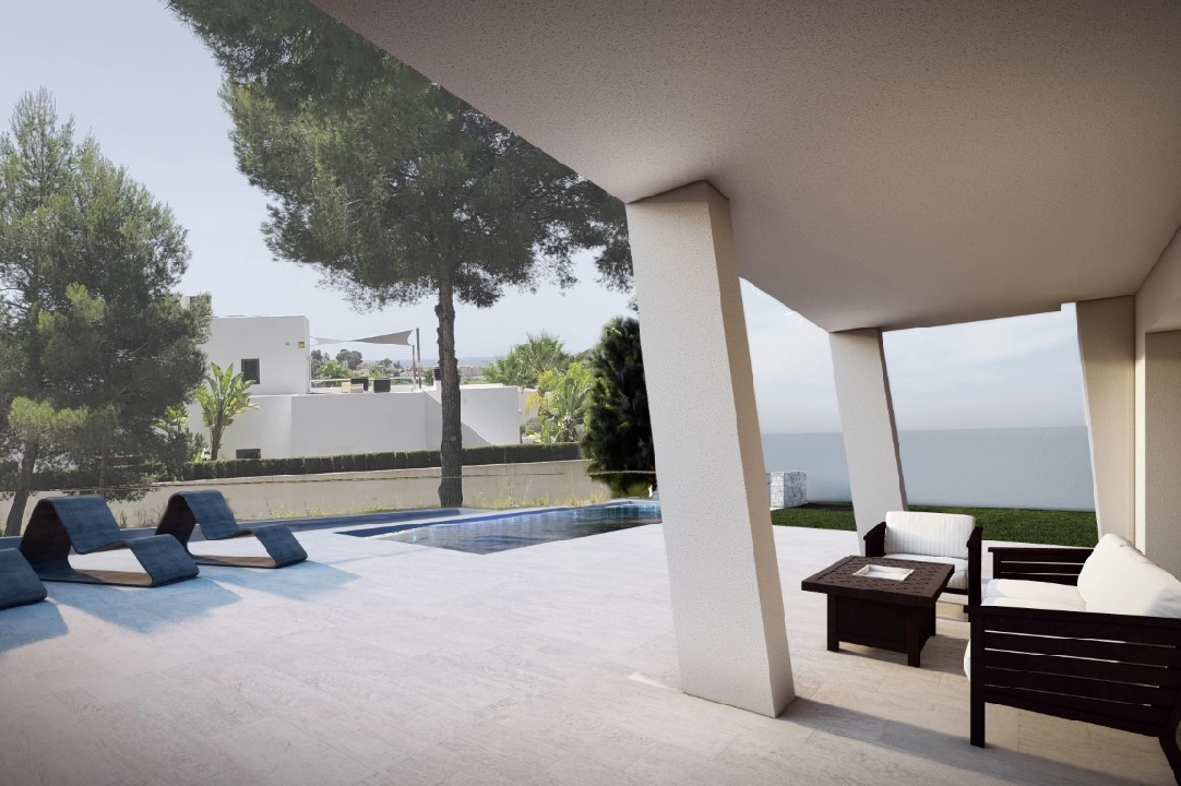 villa en Moraira(Solpark) en vente, construit 365 m², aire acondicionado, terrain 967 m², 4 chambre, 4 salle de bains, ref.: BP-6416MOR-9