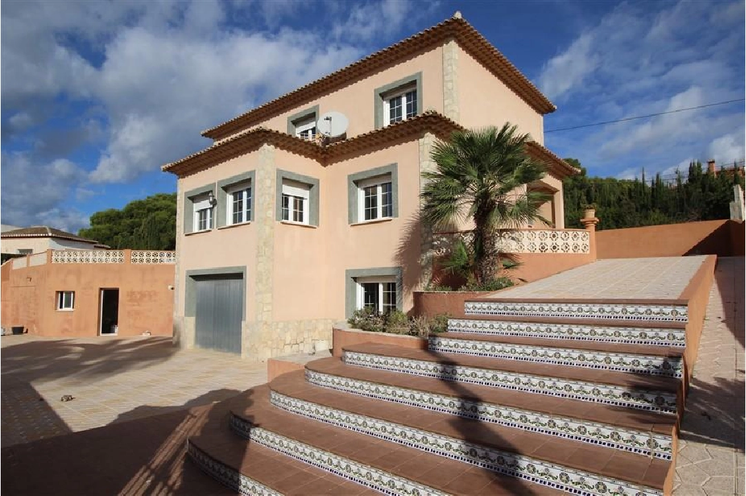 villa en Calpe en vente, construit 331 m², terrain 849 m², 5 chambre, 3 salle de bains, piscina, ref.: COB-3317-1