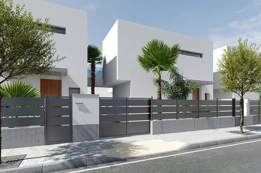 villa en Los Alcazares en vente, construit 166 m², estado nuevo, terrain 180 m², 3 chambre, 2 salle de bains, piscina, ref.: HA-LAN-330-E01-2