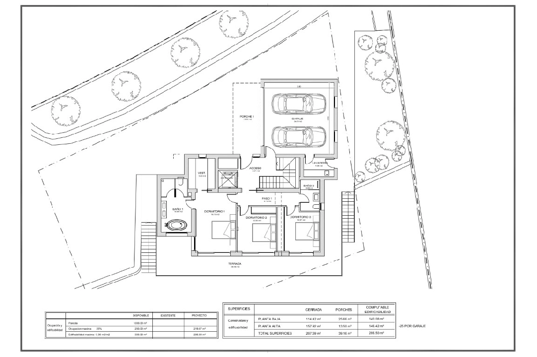 villa en Calpe(Cometa) en vente, construit 307 m², aire acondicionado, terrain 1000 m², 4 chambre, 3 salle de bains, ref.: BP-6453CAL-3