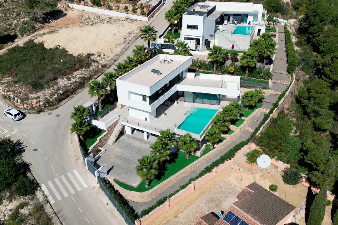 villa en Javea en vente, construit 270 m², ano de construccion 2020, + KLIMA, aire acondicionado, terrain 1000 m², 3 chambre, 2 salle de bains, piscina, ref.: SB-1423-32