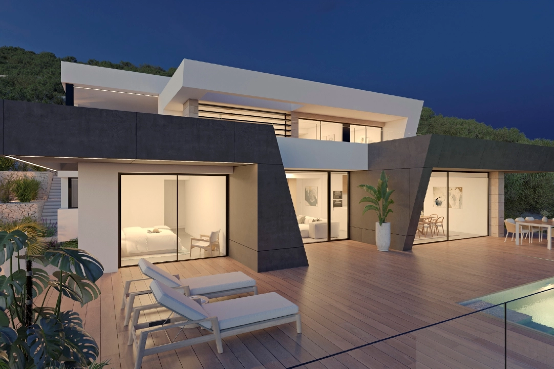 villa en Cumbre del Sol(Lirios Design) en vente, construit 212 m², terrain 861 m², 3 chambre, 4 salle de bains, piscina, ref.: VA-AL097-4