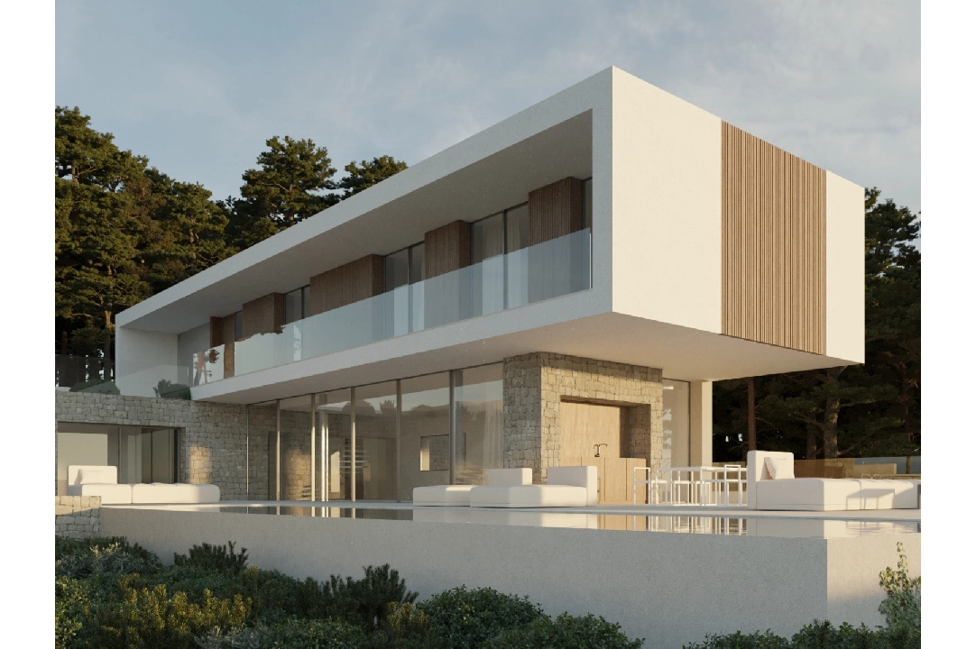 villa en Moraira en vente, construit 754 m², aire acondicionado, terrain 1046 m², 4 chambre, 4 salle de bains, piscina, ref.: CA-H-1626-AMB-5